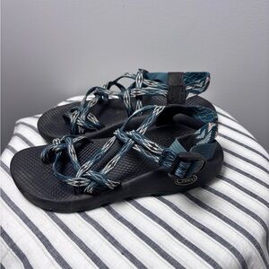 Chaco Women's ZX2 Classic Strappy Sport Sandals size 7 
Angular Teal colorway